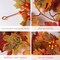 2 Pack Fall Garland Maple Leaves Outdoor 5.8Ft/Pieces Fall Hanging